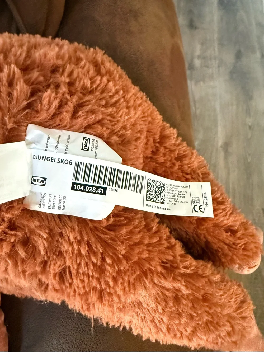 IKEA DJUNGELSKOG Plush Orangutan. Friend to viral monkey Punch. Collectable RARE